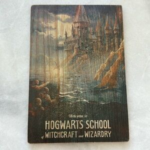 Hogwarts Wood Decor